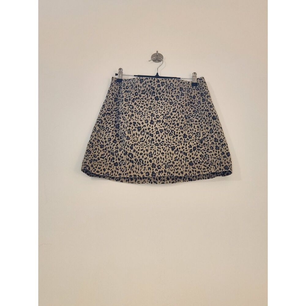 Leopard Mini Skirt